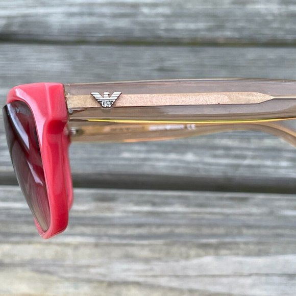 Emporio Armani Men Sunglasses Orange EA9874 CA2FM 55[]16 135 Eye Wear - Picture 6 of 12